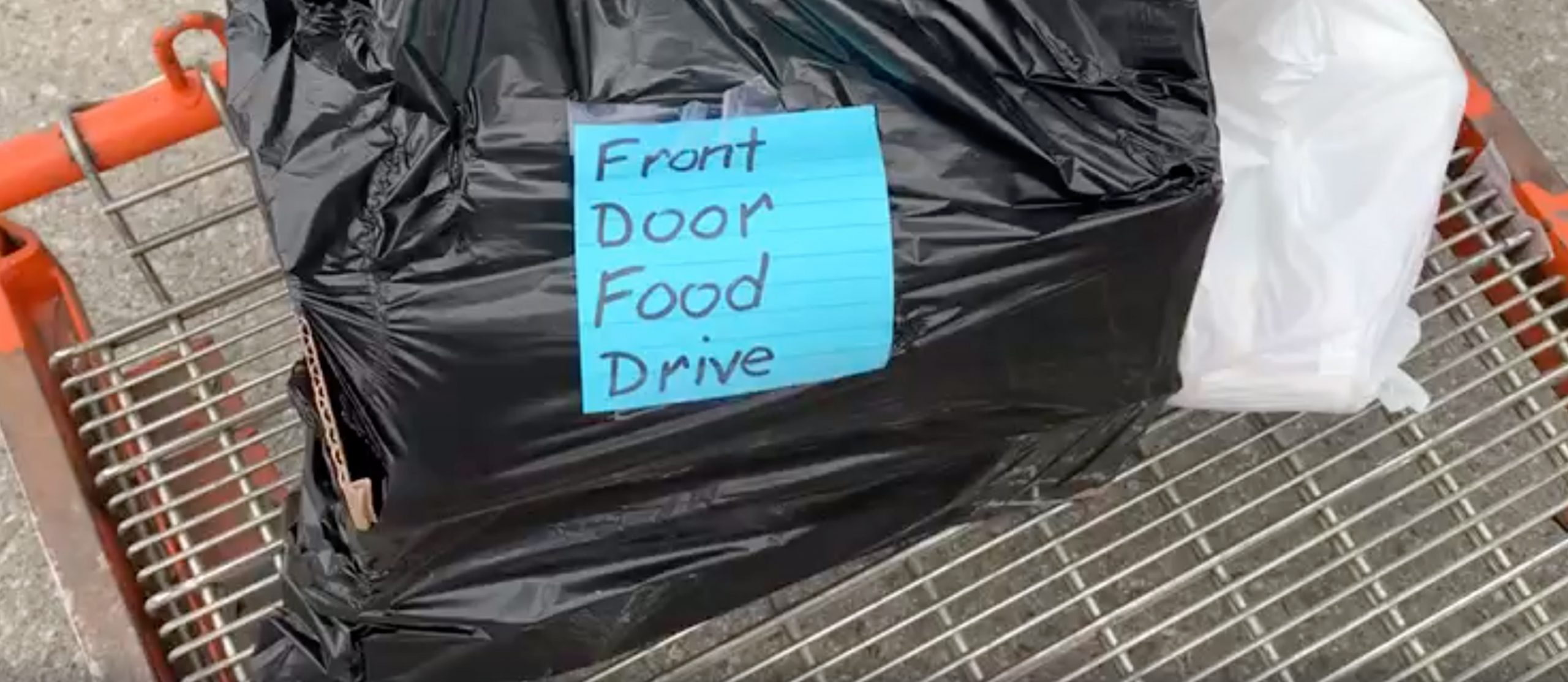 Front Door Food Drive Pick-up