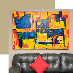 Hang a Bold Painting