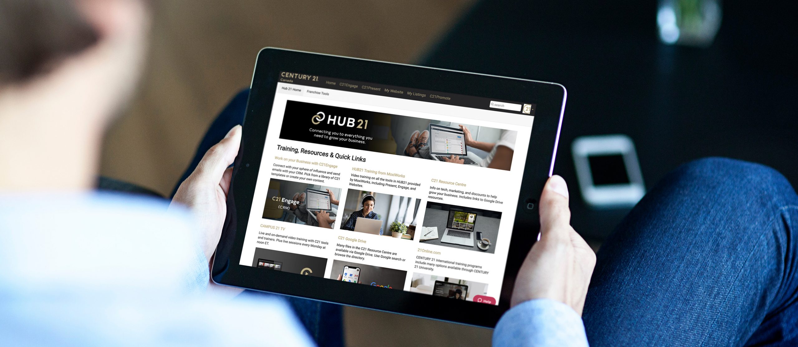 HUB21 iPad