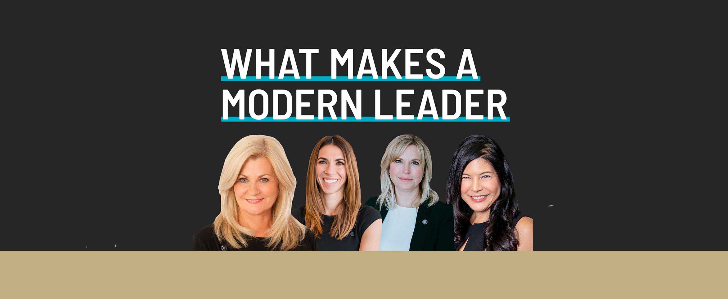What makes a modern leader