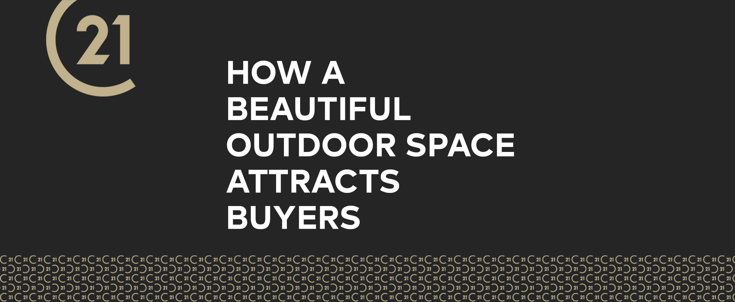 How a Beautiful Outdoor Space Attracts Buyers