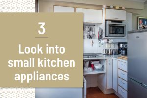 Look into small kitchen appliances