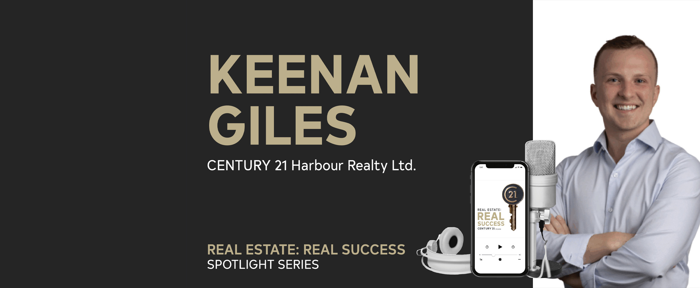 Keenan Giles from CENTURY 21 Harbour Realty Ltd. in Nanaimo BC